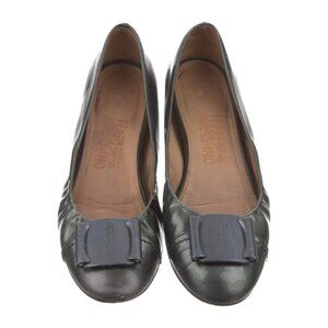 SALVATORE FERRAGAMO Patent Leather Flats